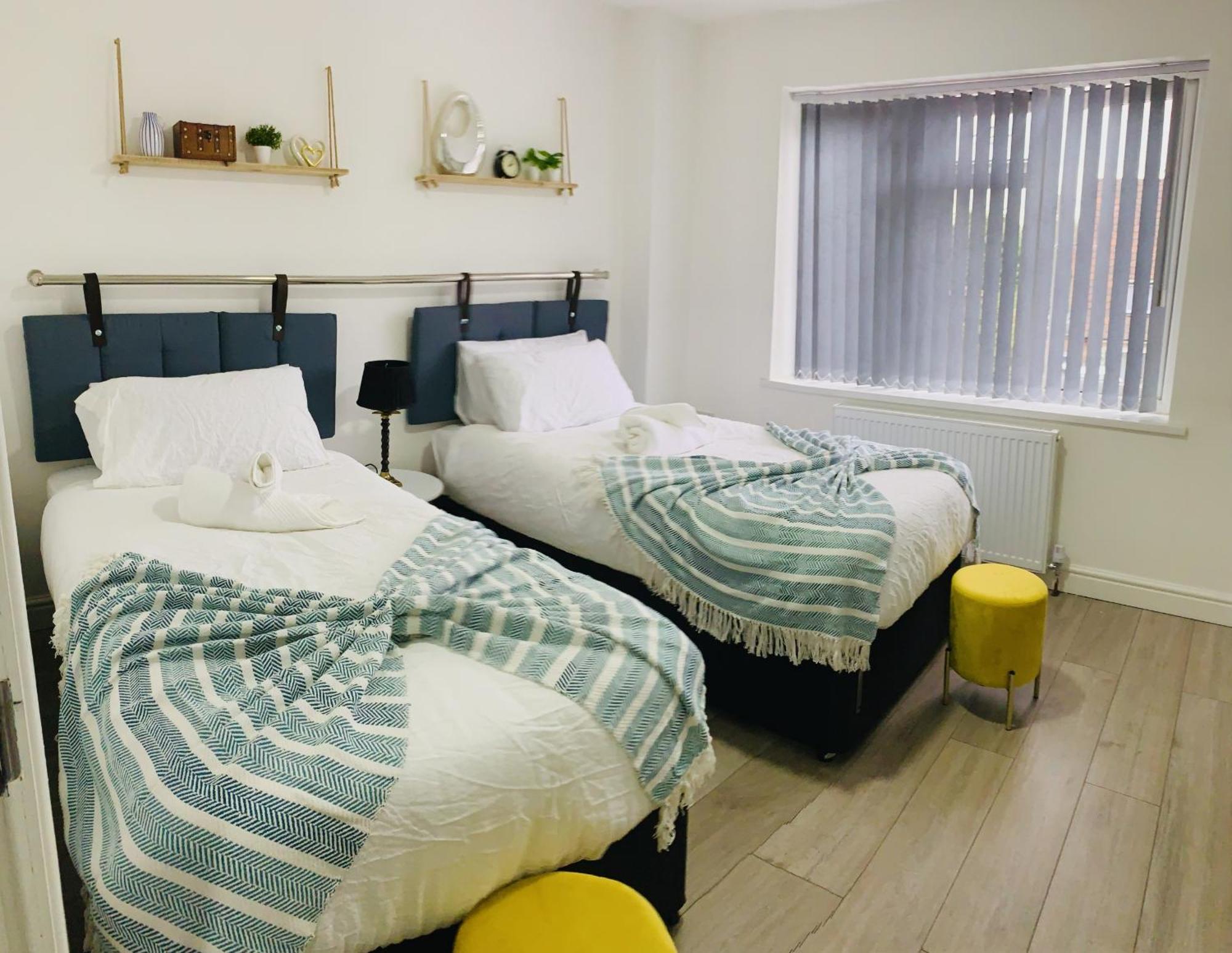 Modern & Cosy 2-Bed Apartment Near Nec, Airport & Jlr! Birmingham Chambre photo